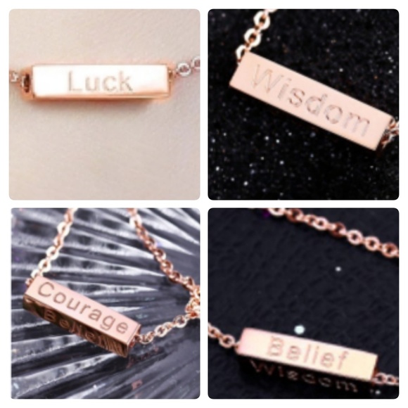 💕(LAST 1) 5🌟rated 18K RGP Inspirational Anklet - Picture 2 of 8